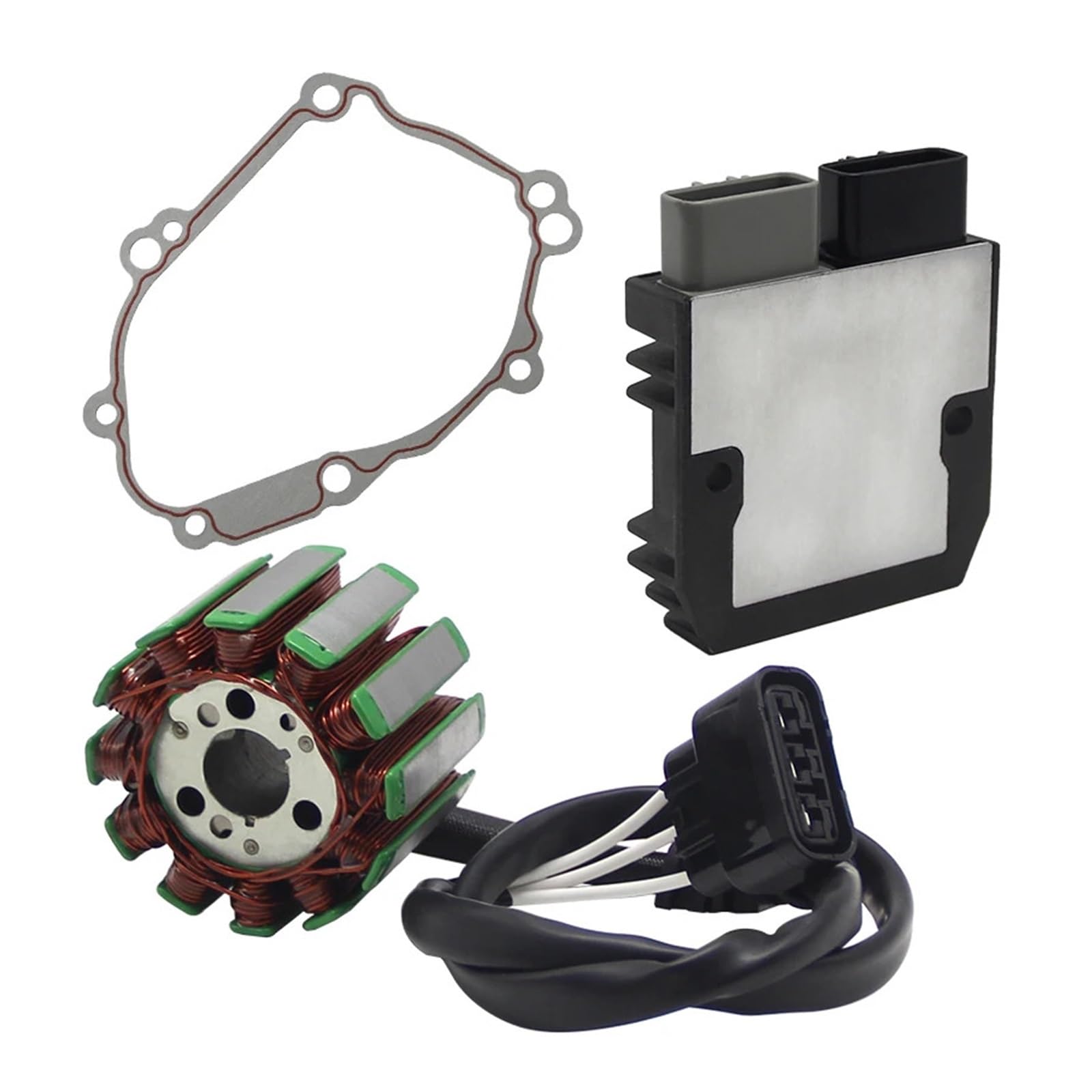 Amazon.co.jp: オートバイ電圧レギュレータ整流器磁気ステータ